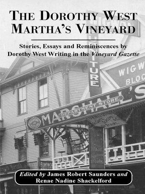 cover image of The Dorothy West Martha's Vineyard